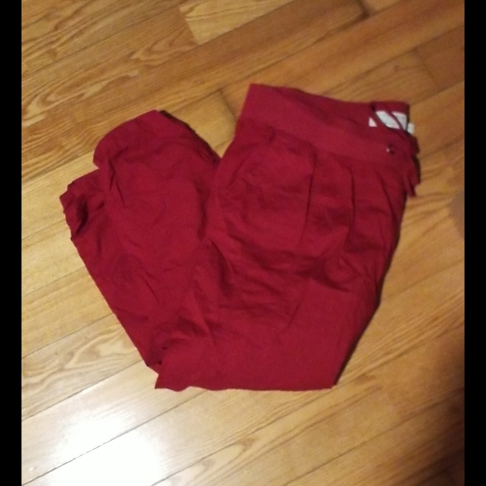 TORRID CARGO TIE WAIST PANTS SIZE 12